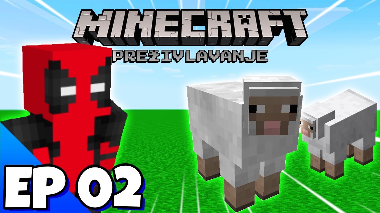 PONESTALO MI JE HRANE!!! ( Minecraft preživljavanje EP2 )
