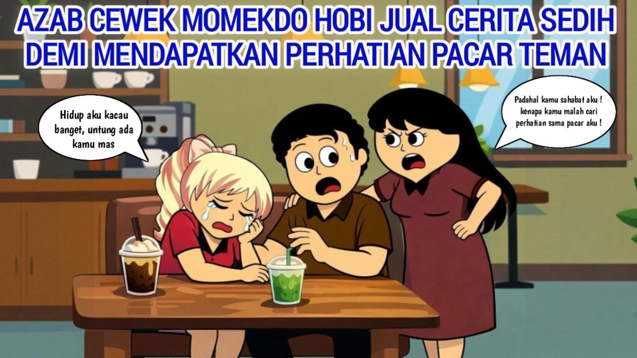 AZAB CEWEK MOMEKDO HOBI JUAL CERITA SEDIH, DEMI MENDAPATKAN PERHATIAN PACAR TEMAN SENDIRI