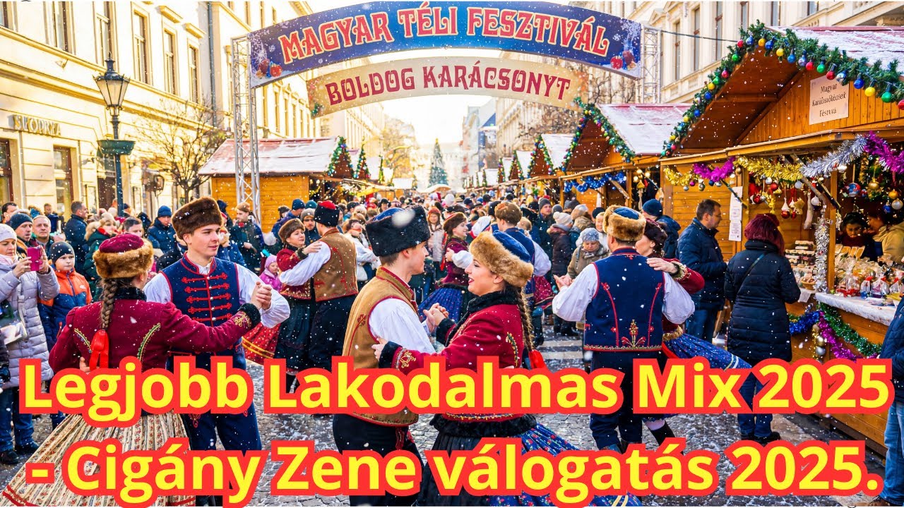Modern mulatós karácsonyi csárdás Mix, új lemez !