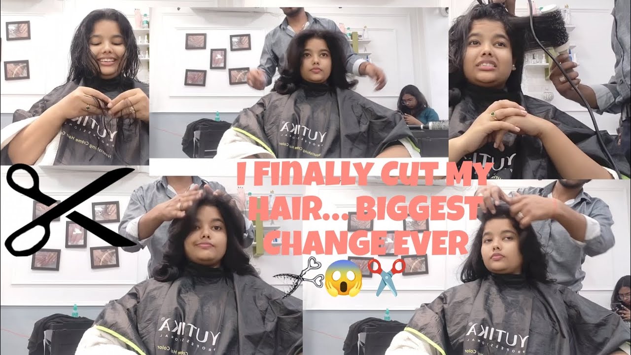 I Finally cut my hair ...😱