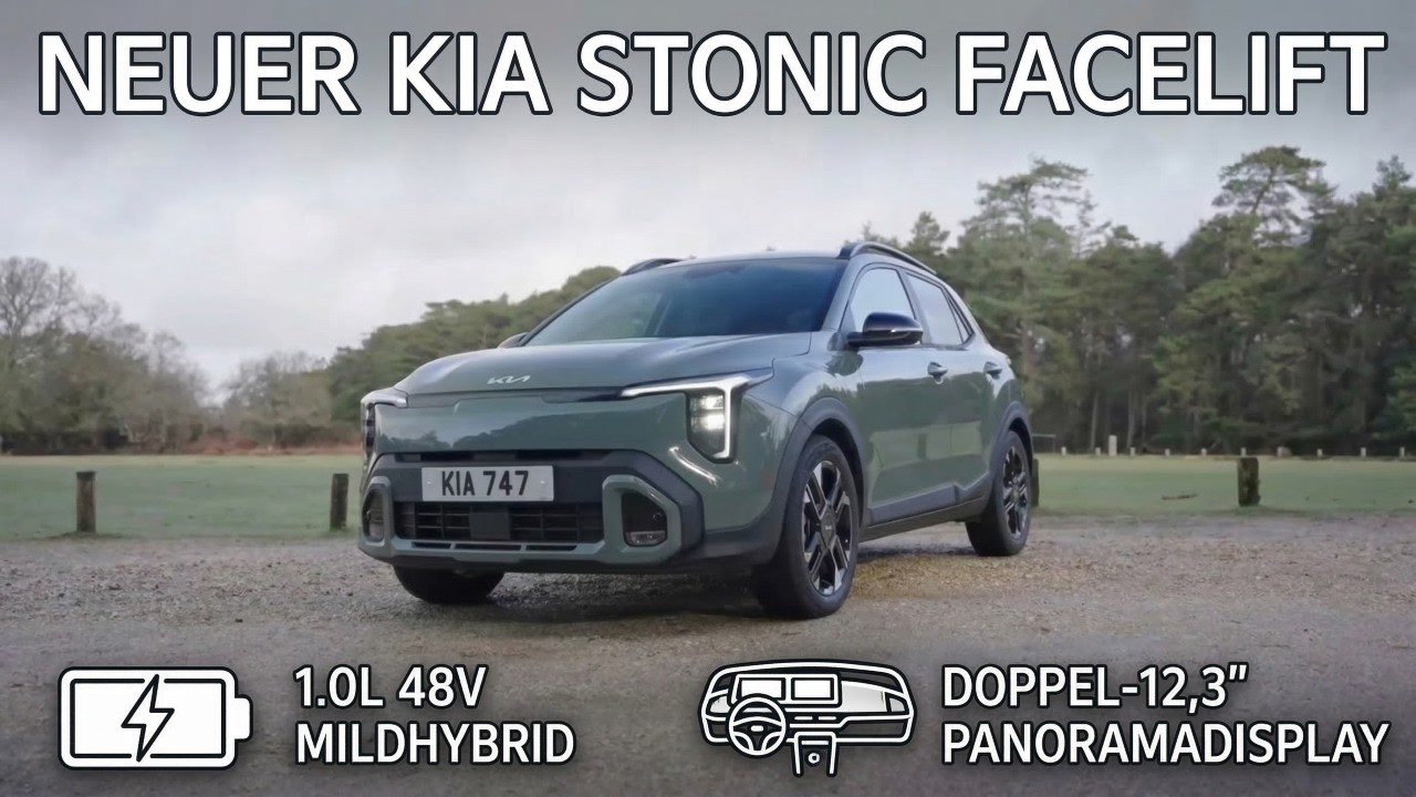 2026 Kia Stonic GT-Line S in Adventurous Green (1.0 48V 115 PS DCT) im Check