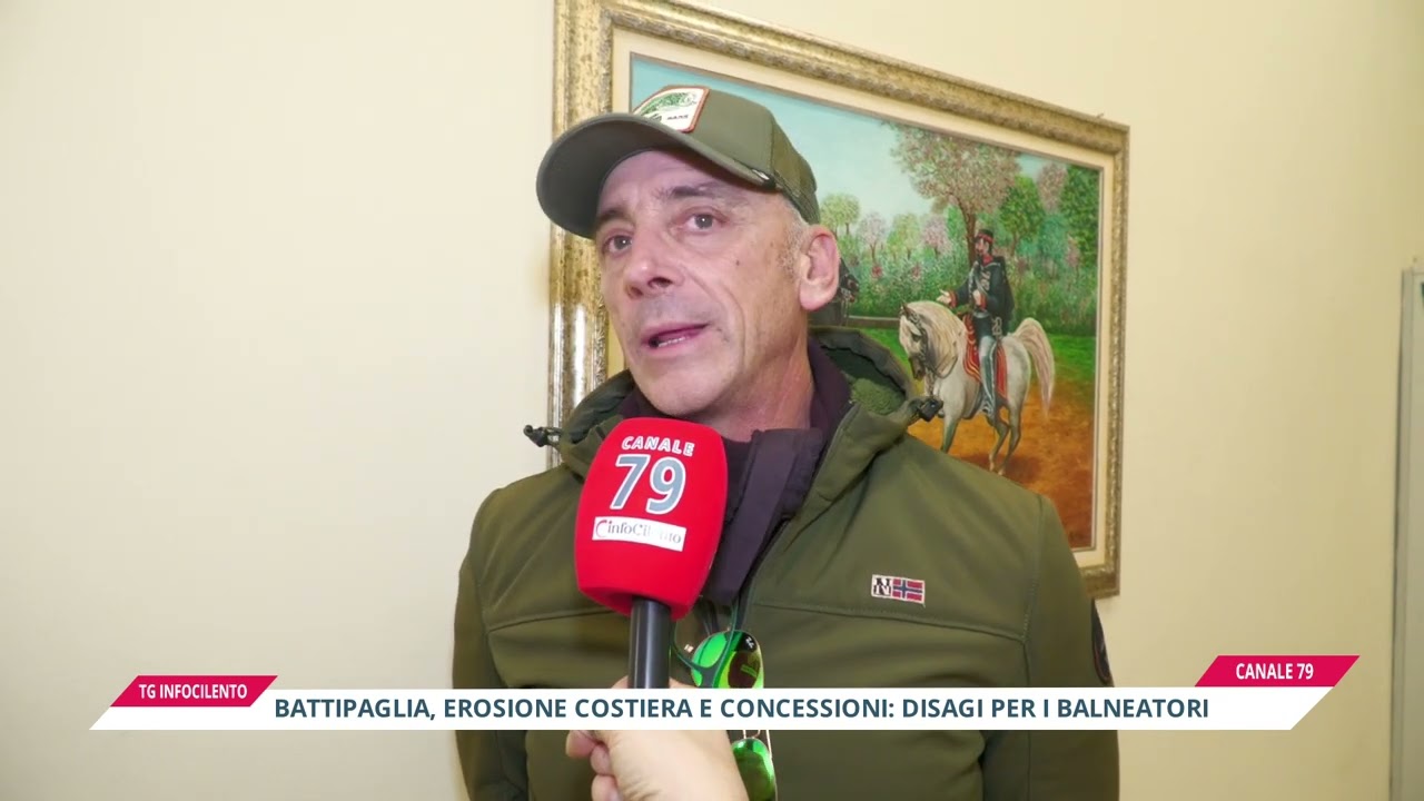 Maltempo a Battipaglia, erosione costiera e concessioni a tempo: disagi per i balneatori