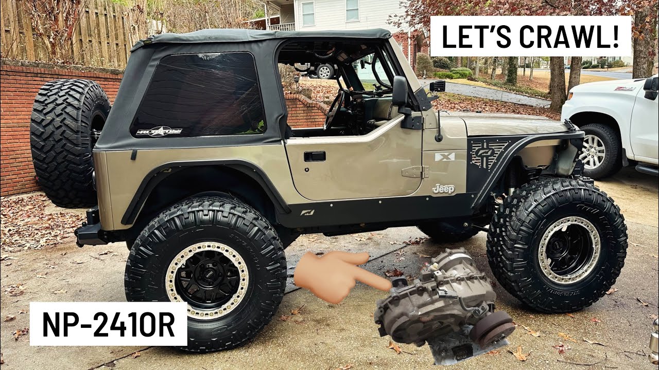 Jeep Wrangler TJ - замена раздаточной коробки Rubicon NP241!