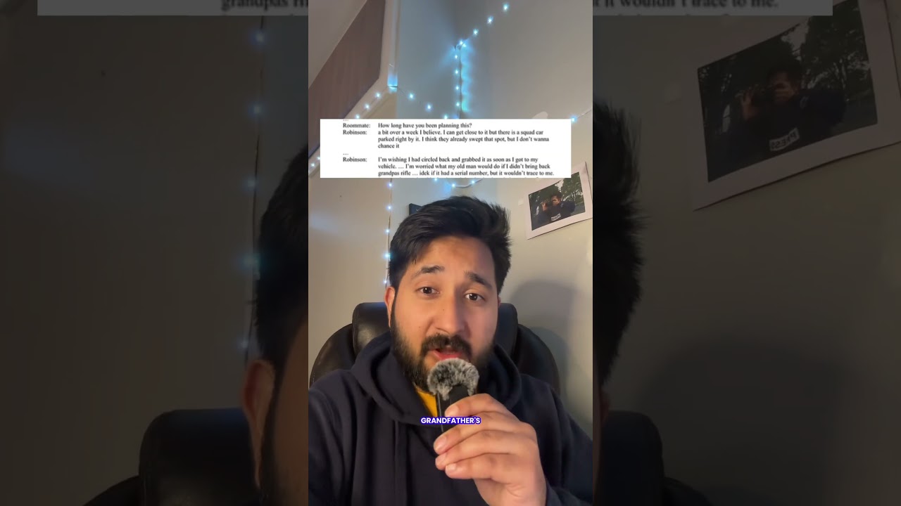 Tyler Robinson’s motive is shown in texts 