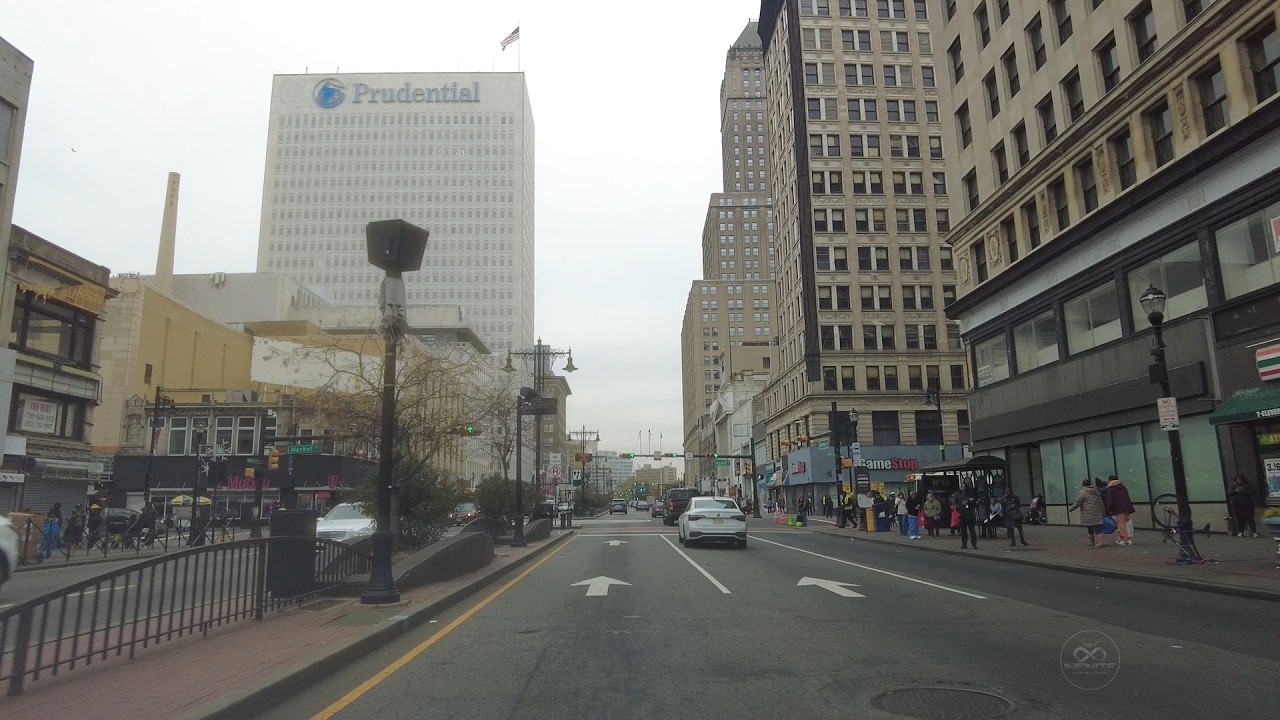 Newark, New Jersey - [4K] Downtown Tour