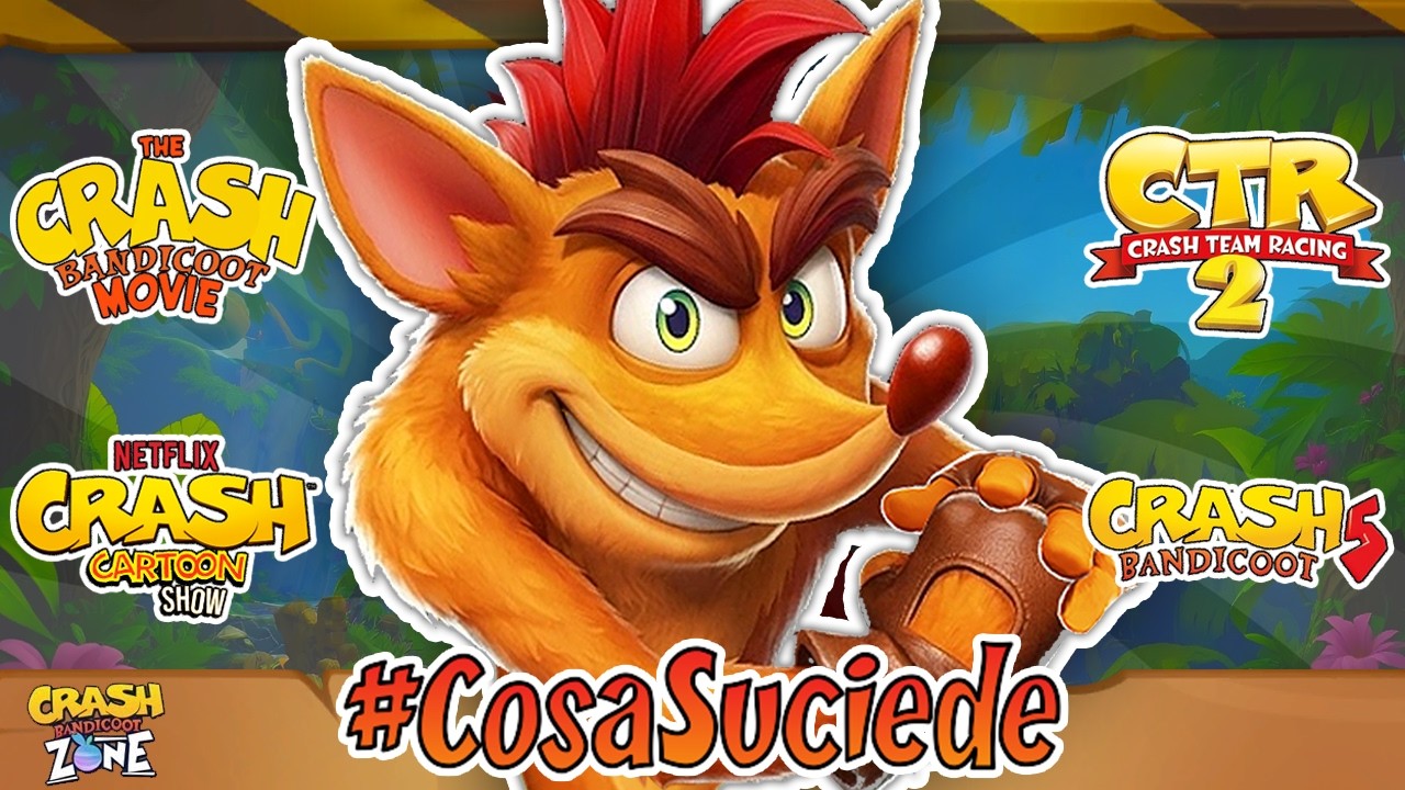 Il Futuro di Crash Bandicoot: Crash 5, CTR 2, Serie Netflix e Film #COSASUCIEDE