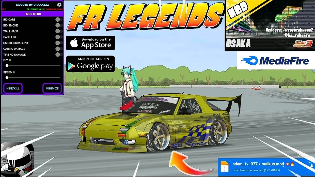 Fr legends mod e5c4pe apk mediafıre 0.3.6 no password new maps and car night mod 👿🔥 [ mod by Sean ]