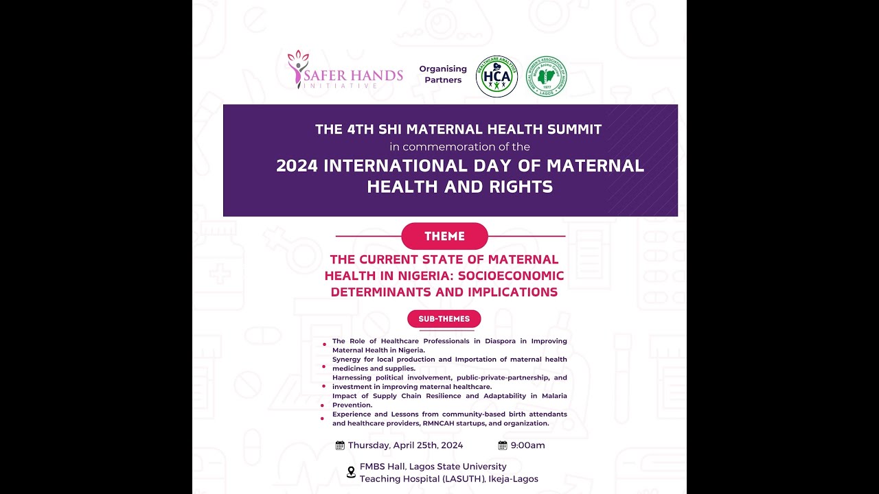 SHI 4TH MATERNAL HEALTH SUMMIT 2024