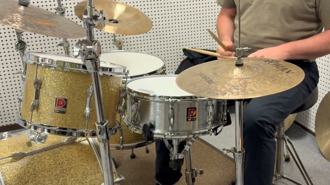 Premier Hi-Fi Aluminum Snare Drum