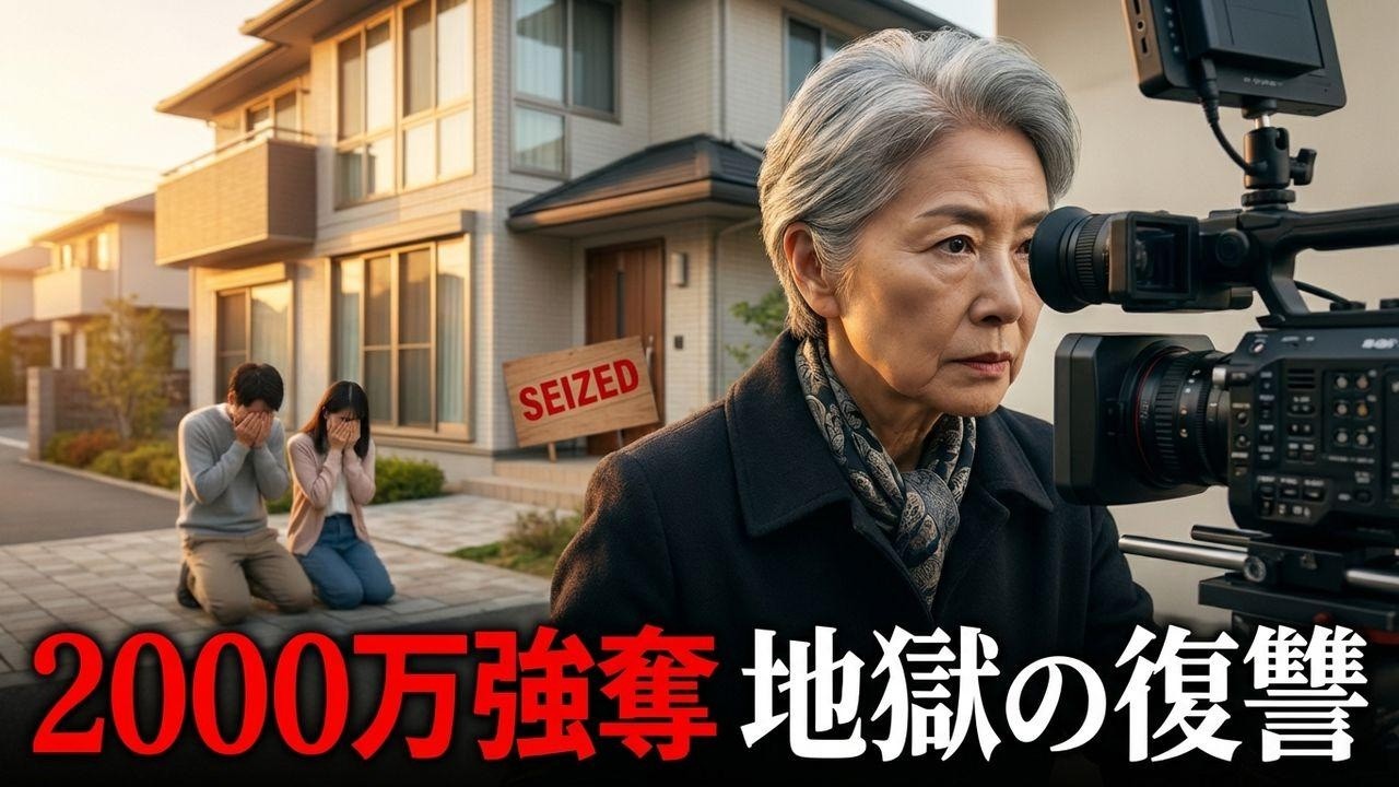 2000万円奪い私を捨てた息子夫婦。元銀行員の母が仕掛けた地獄の復讐