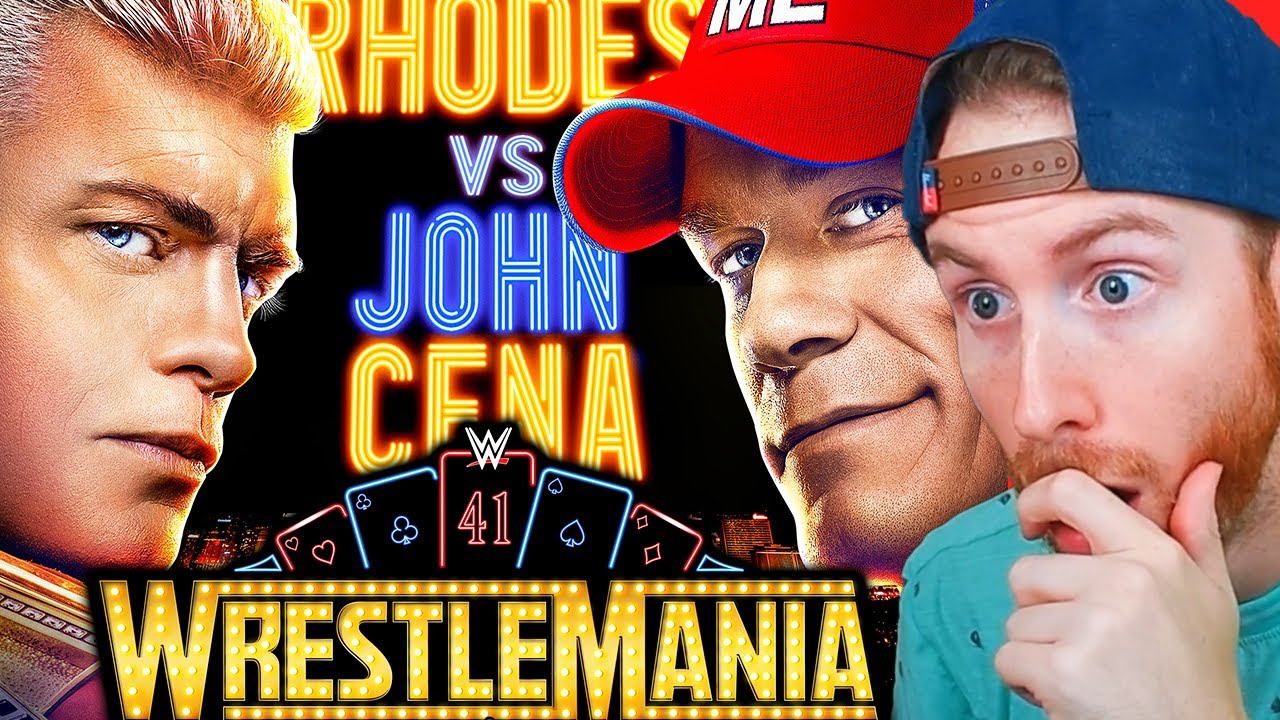 JOHN CENA VS CODY RHODES - WRESTLEMANIA 41 LIVESTREAM