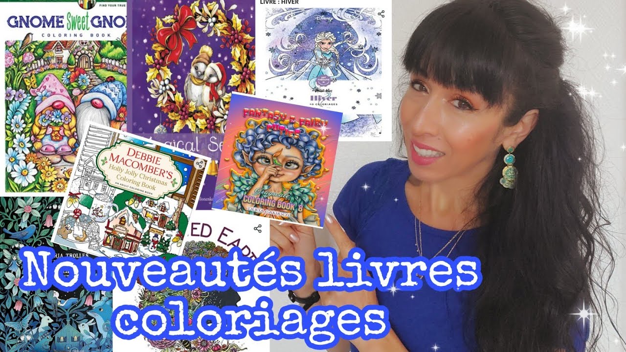 Prochaine sorties livres coloriages.  artherapie, coloriage adulte 2023