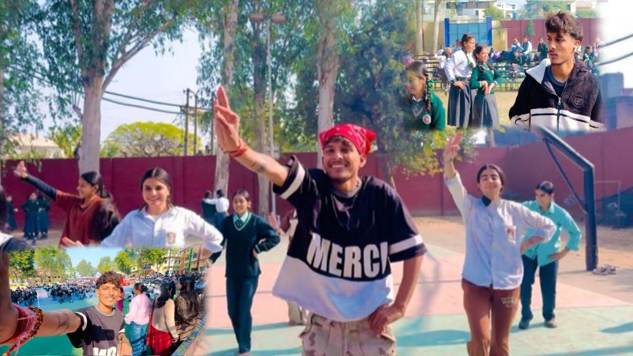 ￼￼ 🕺🏻amazing 🔥school dance 💃 performance, 🎥part2 🧿Hogi done👍🏻….#vlog #batala #india  #Punjab