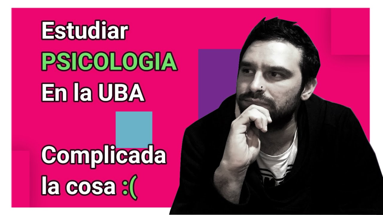Estudiar PSICOLOGIA en Argentina UBA 😭 | Experiencias | Complicada la cosa...