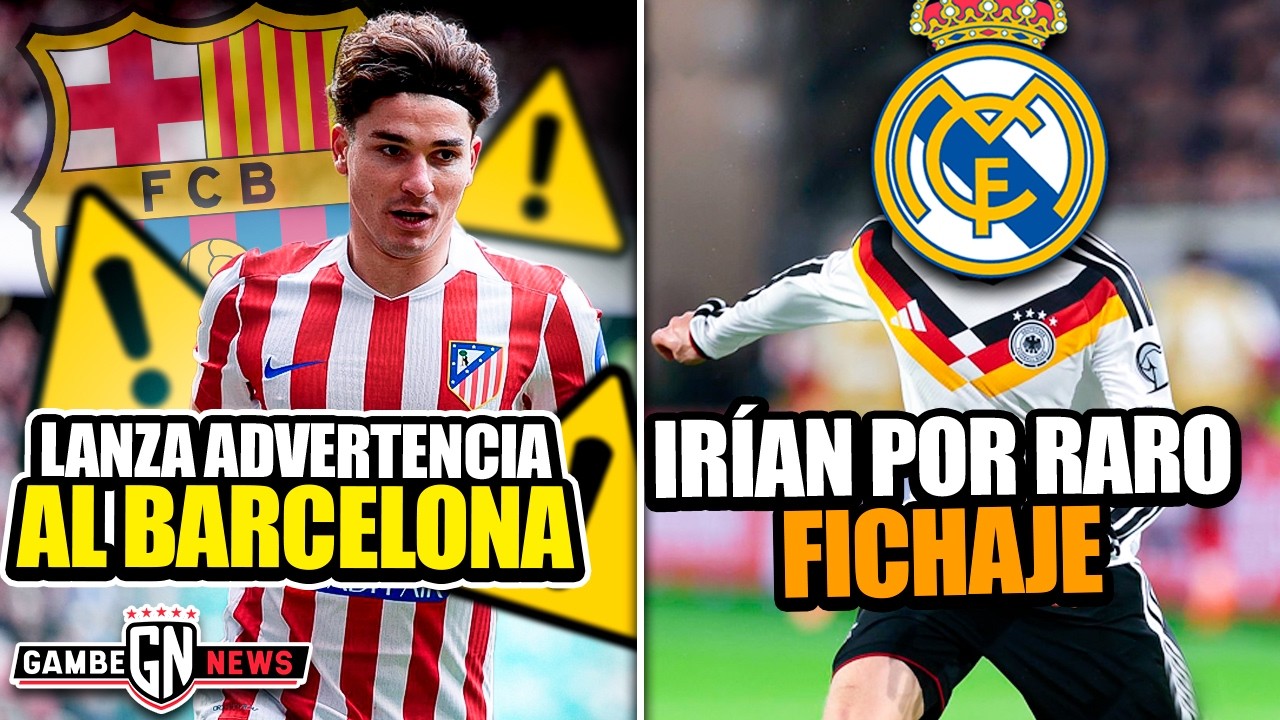 Julián lanza advertencia a Barça|Madrid iría por raro fichaje alemán|¿Laporta arriesga a Rashford?