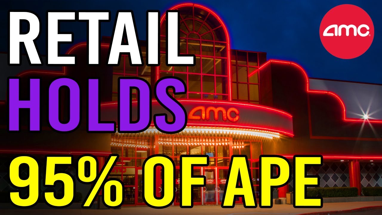 RETAIL HOLDS 95% OF APE BUT ONLY 72% AMC?! - AMC Stock Short Squeeze Update