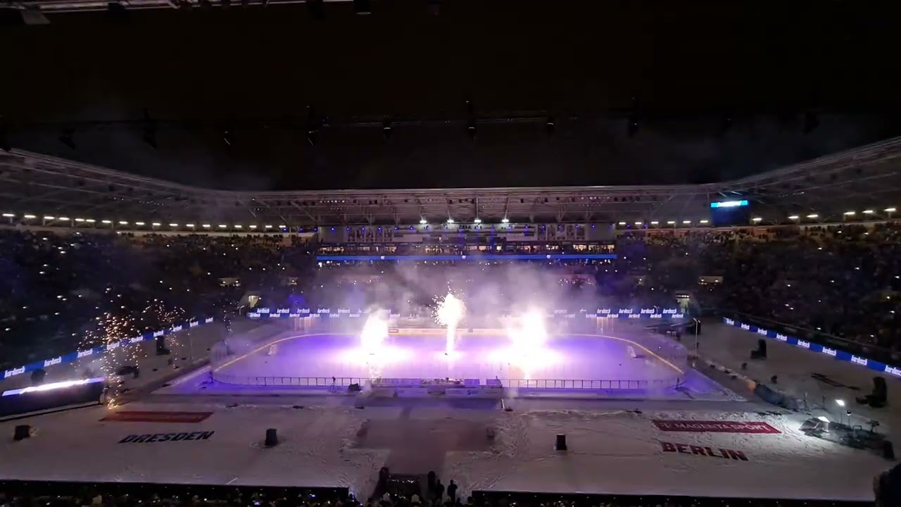 DEL Winter game 2026 - ohňostroj