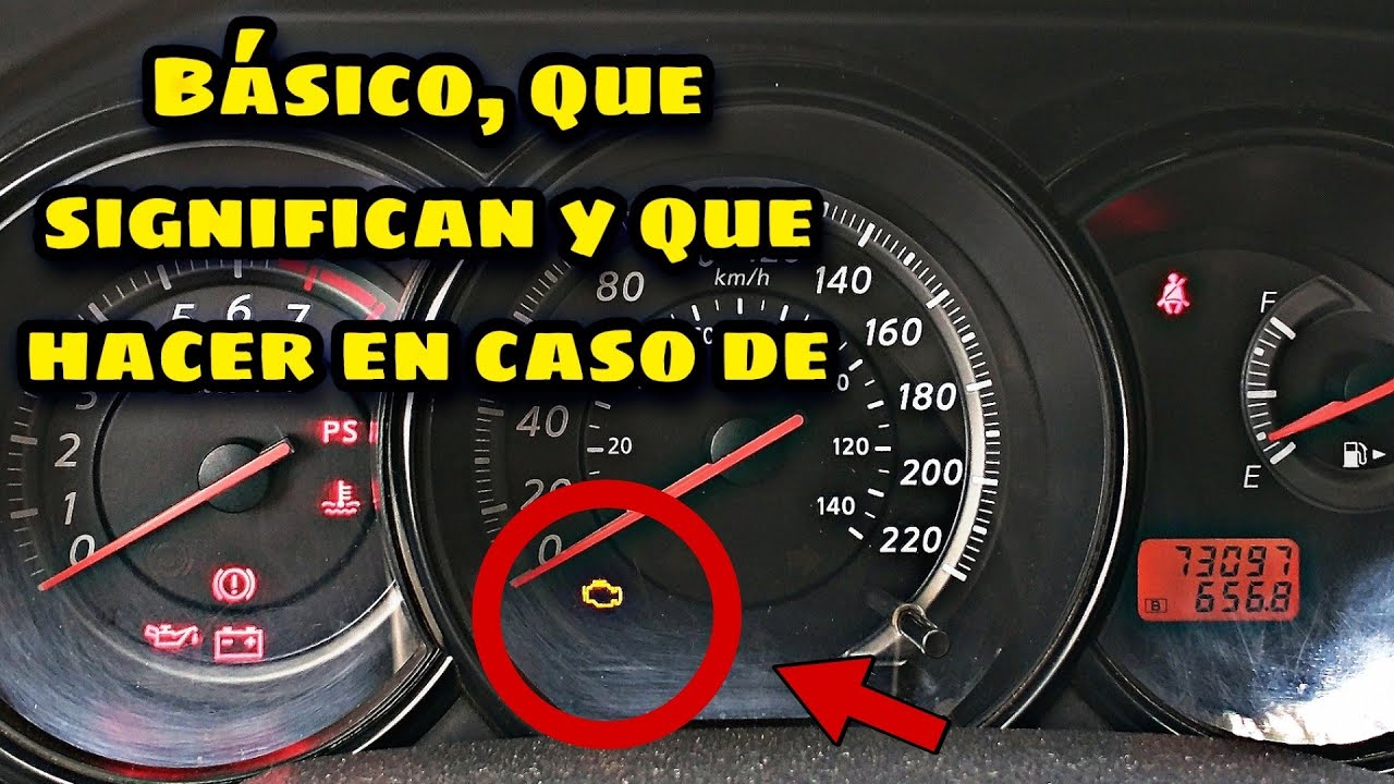 Que significan las LUCES TESTIGO en el tablero de mi auto, para principiantes