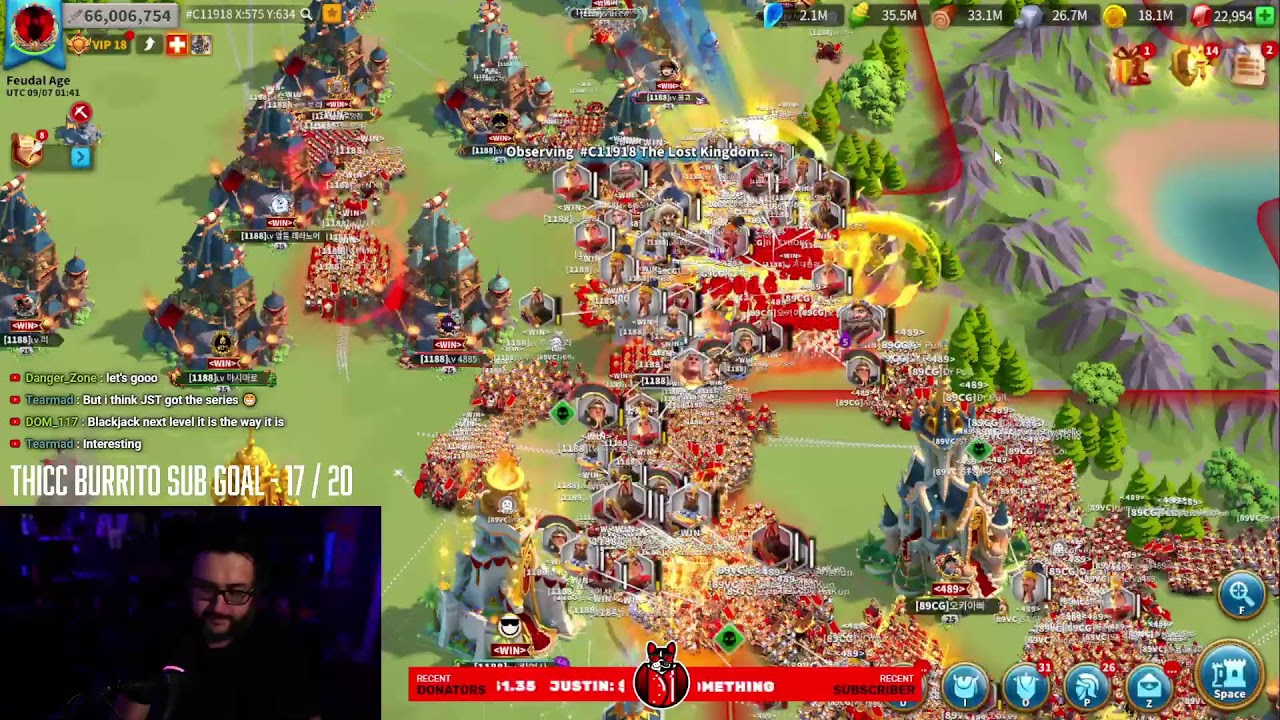Rok N' Chill | 2489 + 1484 vs ALL | Rise of Kingdoms