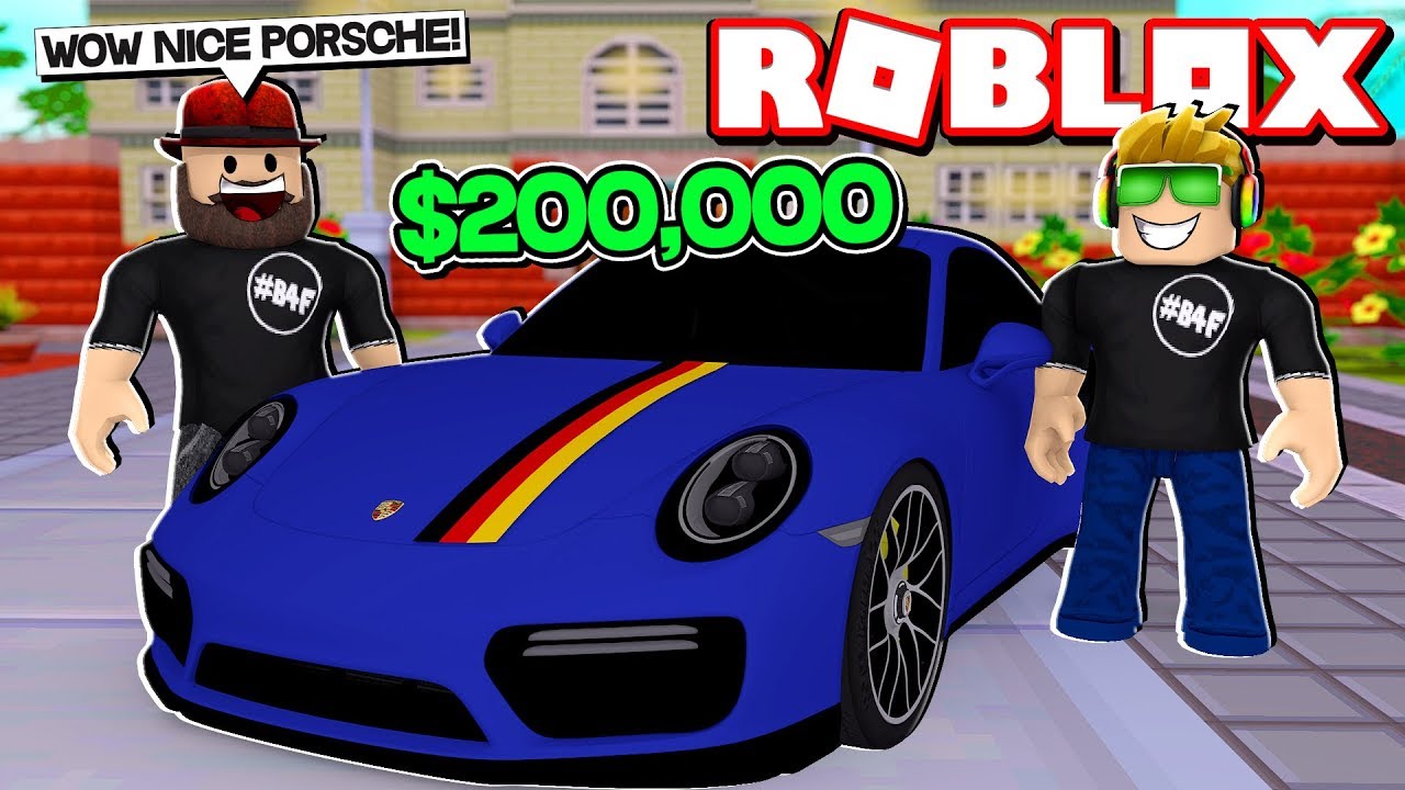 MY BRAND NEW PORSCHE 911 TURBO in ROBLOX VEHICLE SIMULATOR | DRAG RACES | CAR STUNTS