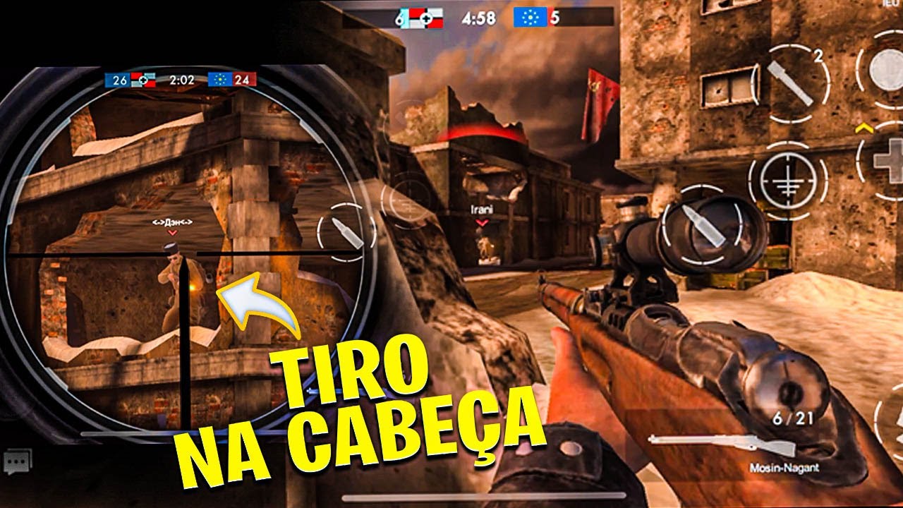 FUI O MELHOR JOGADOR MAIS UMA VEZ!! gameplay world war heroes wlad ventura