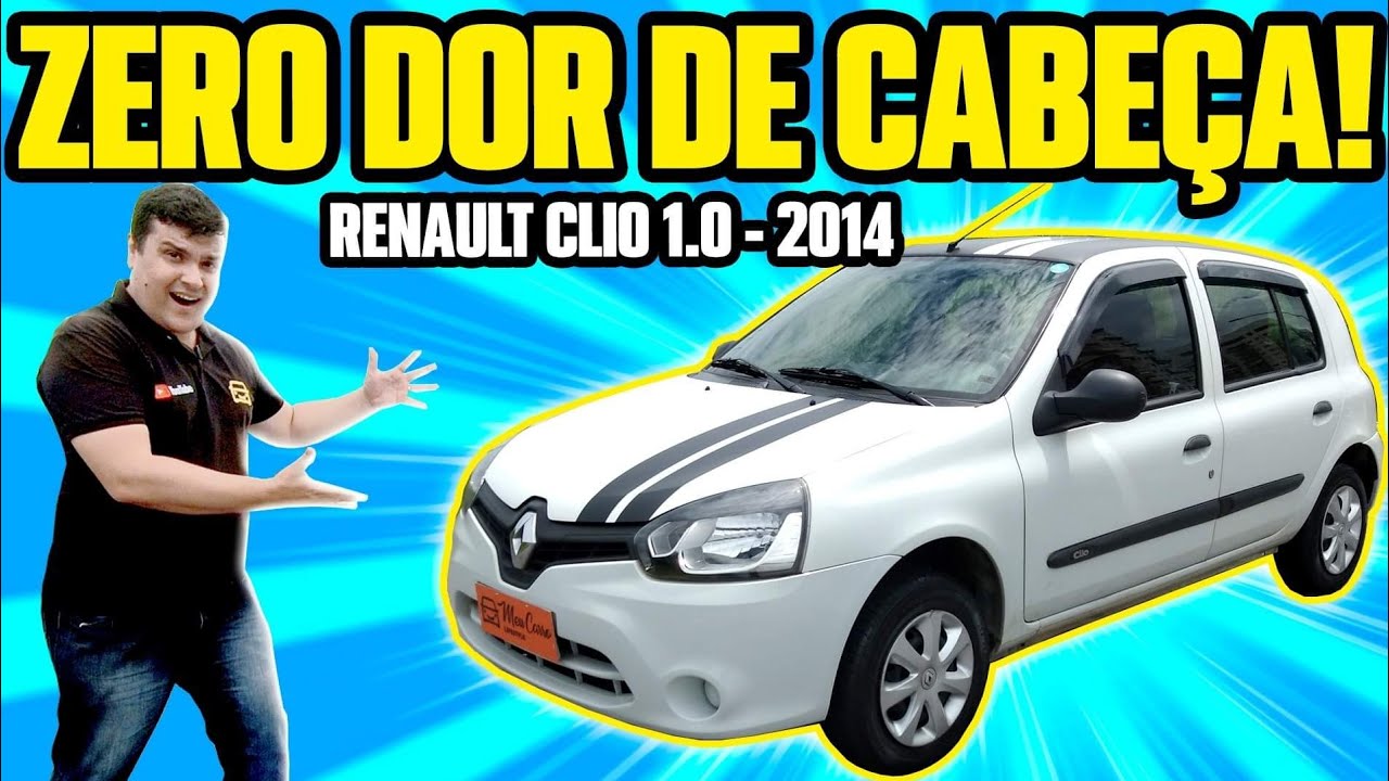 RENAULT CLIO - PERFEITO pra PRIMEIRO CARRO! (Avaliação)
