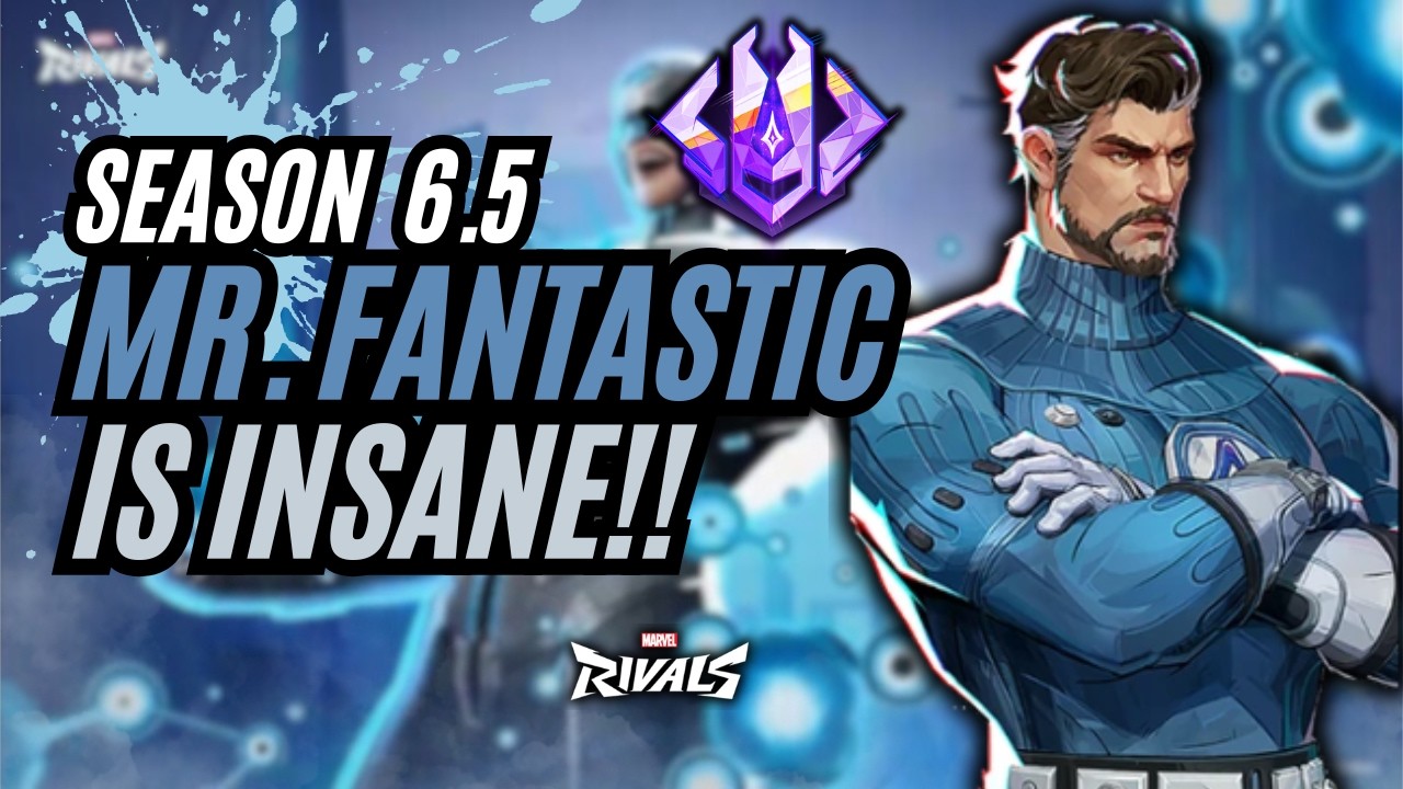 MR. FANTASTIC IS BROKEN?! 58 ELIMS in GRANDMASTER Lobby (2 DEATHS!) | Marvel Rivals