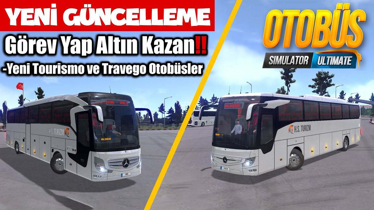 YENİ GÜNCELLEME !! GÖREV YAPARAK ALTIN KAZAN // YENİ OTOBÜSLER GELDİ | OTOBÜS SİMULATOR ULTIMATE !!