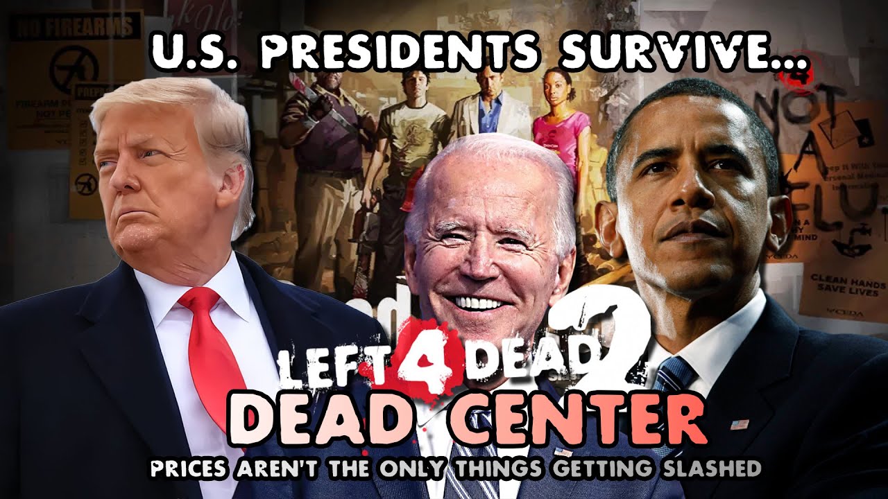 ПРЕЗИДЕНТЫ США ВЫЖИЛИ В МЕРТВОЙ ЦЕНТРЕ Left 4 Dead 2 (голоса ИИ)