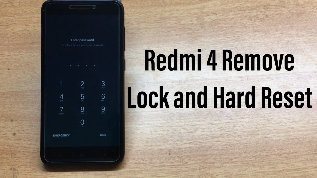Redmi 4 (MAI132) Remove Lock ,Hard Reset and Set Up | GSMAN ASHIQUE |