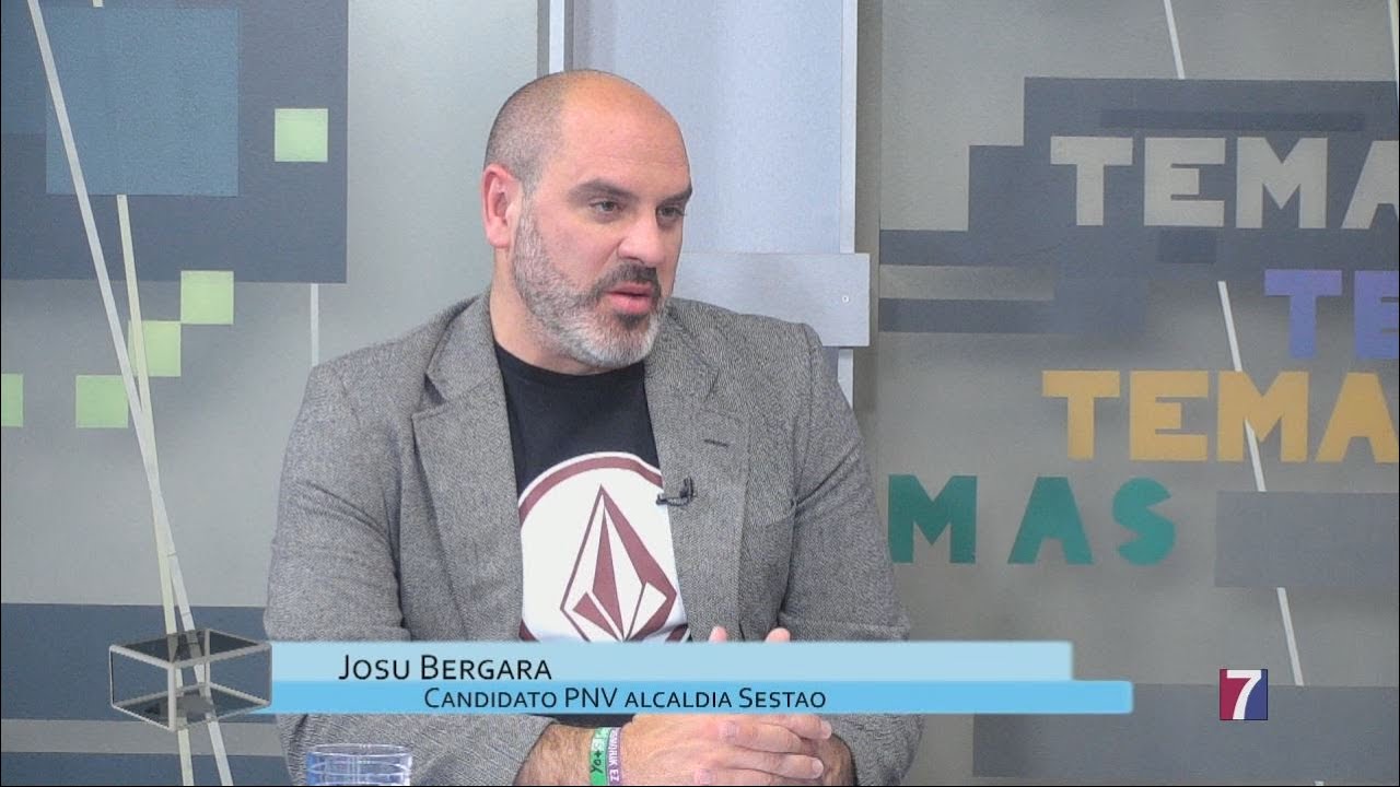 ESPECIAL ELECCIONES: Josu Bergara, candidato del PNV por la alcald&iacute;a de Sestao