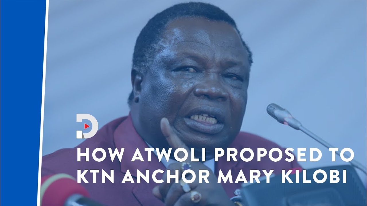 COTU-SHIP: Even if it takes 1000 years I will marry you - Atwoli to KTN News Anchor Kilobi