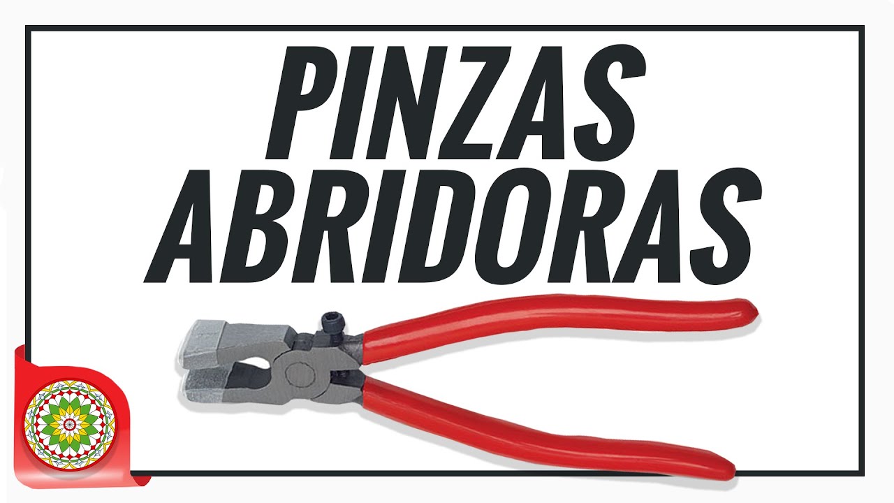 Pinzas Abridoras (Corte Recto) para Vitrales