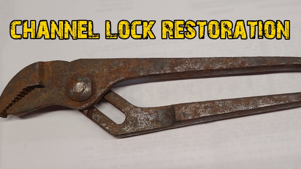 Vintage 1933 Channel Lock Restoration - Madstiles