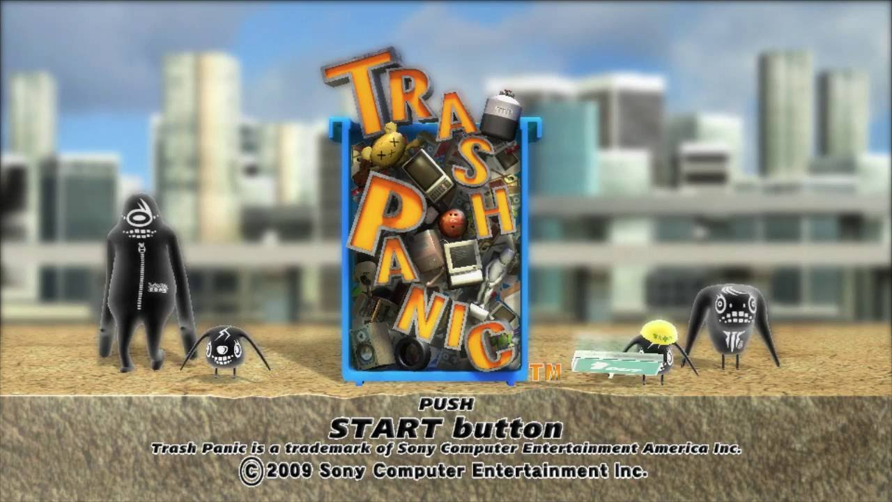 Trash Panic PS3 Gameplay