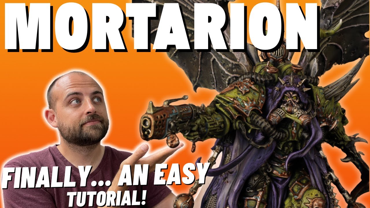 Mortarion, Primarch of the Death Guard, made easy!