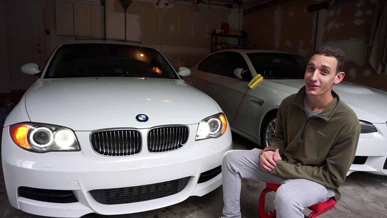 BMW 135i Lux H8 180 Angel Eye Install