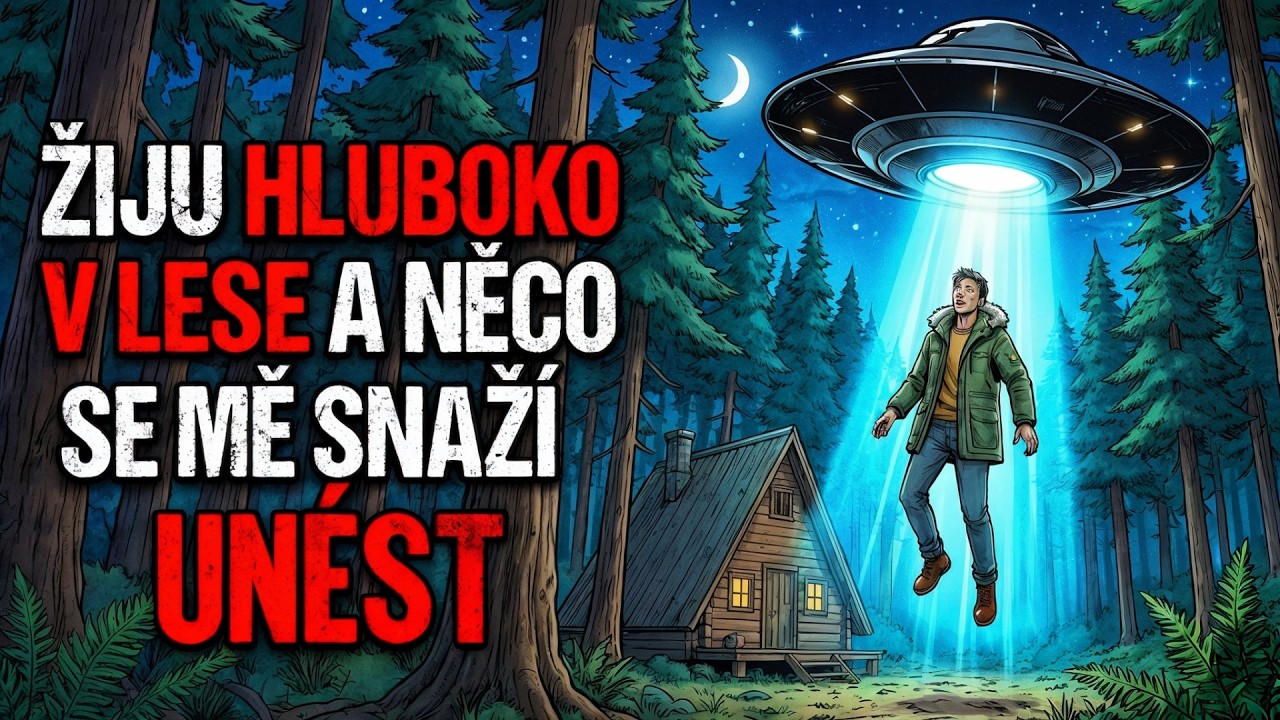 Bydlím hluboko v lese a něco se mě snaží unést | CREEPYPASTA [CZ]