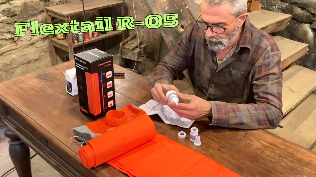 Materasso gonfiabile FLEXTAIL - ZERO MATTRESS R05 e TINY PUMP 3X
