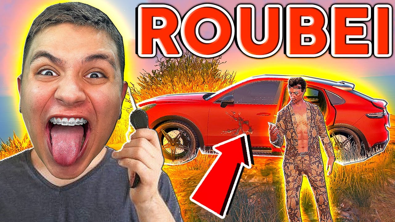 ROUBEl O CARRO E PEDI RECOMPENSA no GTA RP 😂 (Paulinho o LOKO)