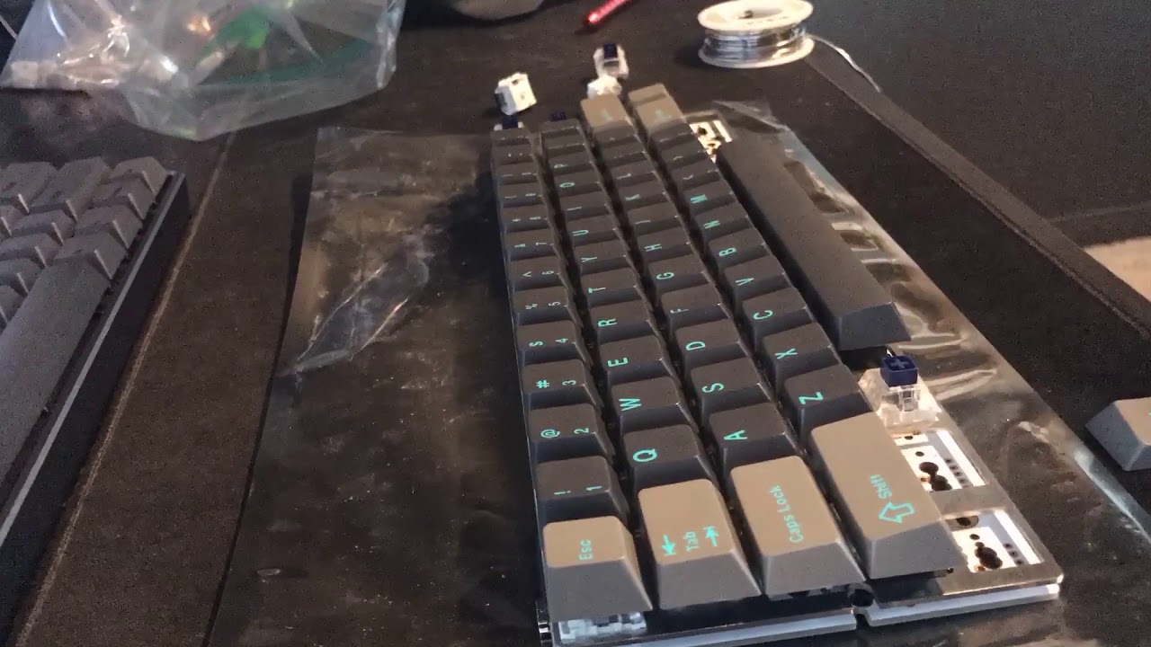 Tina-C With Kailh Box Navy Switches