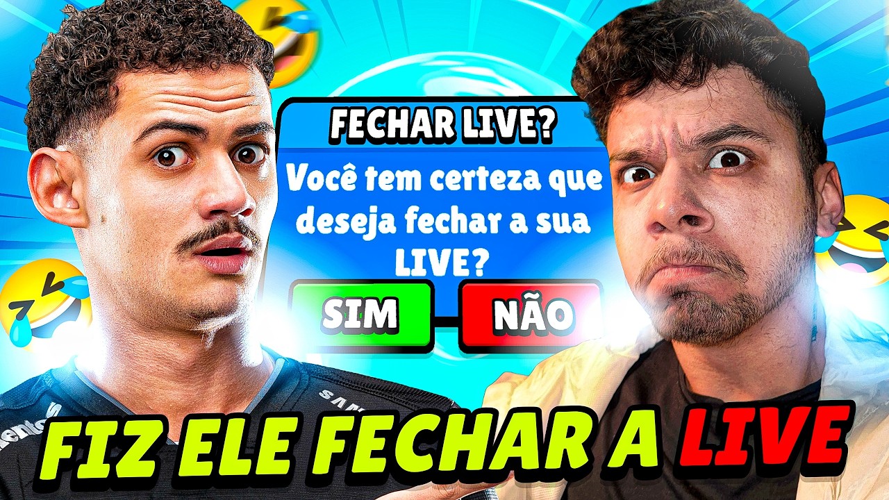 FIZ o PITBULLFERA DAR RAGE e FECHAR A LIVE KKKK!
