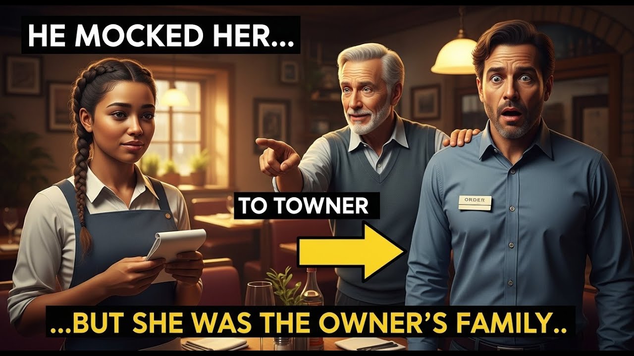 He Mocked The New Waitress… But Didn’t Know She Was The Owner’s Family | Modern Karma Story