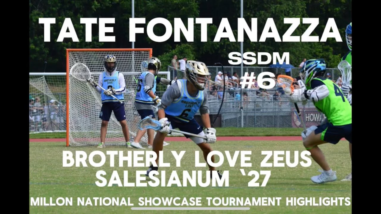 Tate Fontanazza Lacrosse Highlights