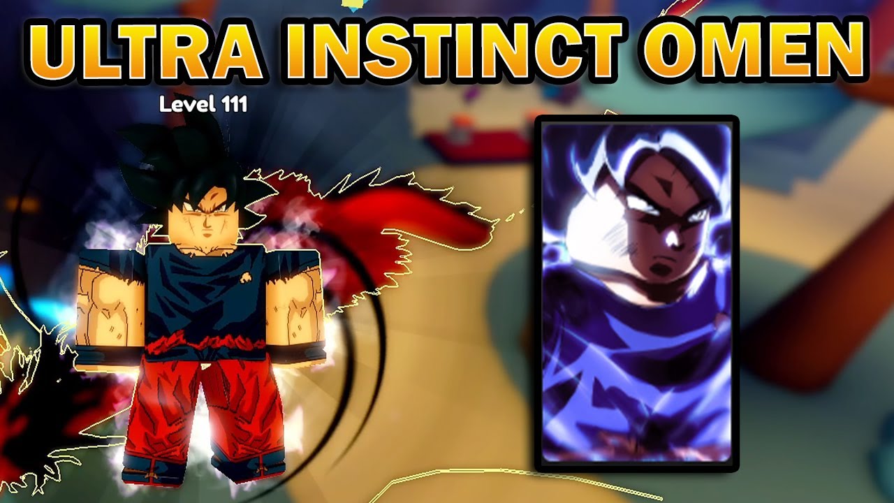Ultra Instinct Omen Goku in Anime Warriors Simulator 2