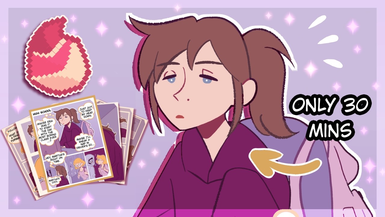 The FASTEST Comic Process I Use for Instagram in 4k