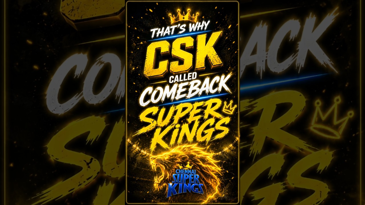 The Comeback Super Kings Are Back