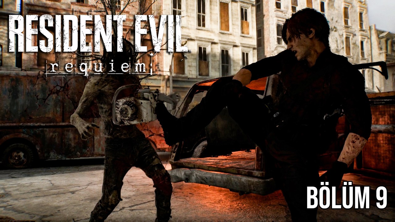 ROKET ATAN ZOMBİLERE KARŞI | Resident Evil Requiem (RE9) | Bölüm 9