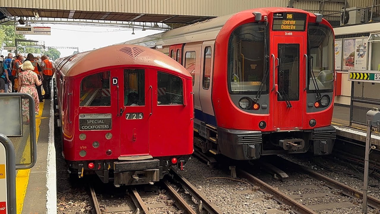London Underground 1938 Stock Piccadilly Line Ride From Cockfosters to Ealing Broadway