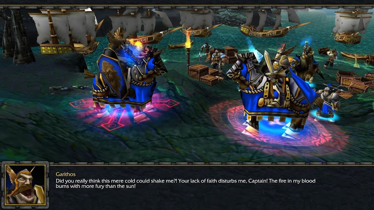Garithos arrives in Northrend